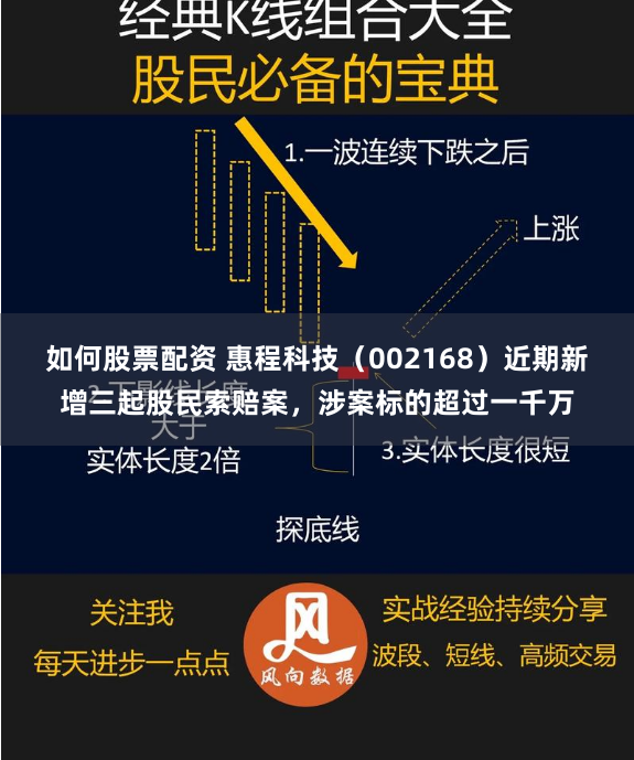 如何股票配资 惠程科技（002168）近期新增三起股民索赔案，涉案标的超过一千万